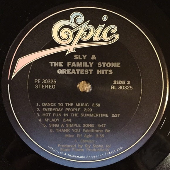 (Sold) Sly & The Family Stone - “Greatest Hits” Vinyl LP - Picture 5 of 5